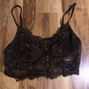 Shein bralette laced cami top